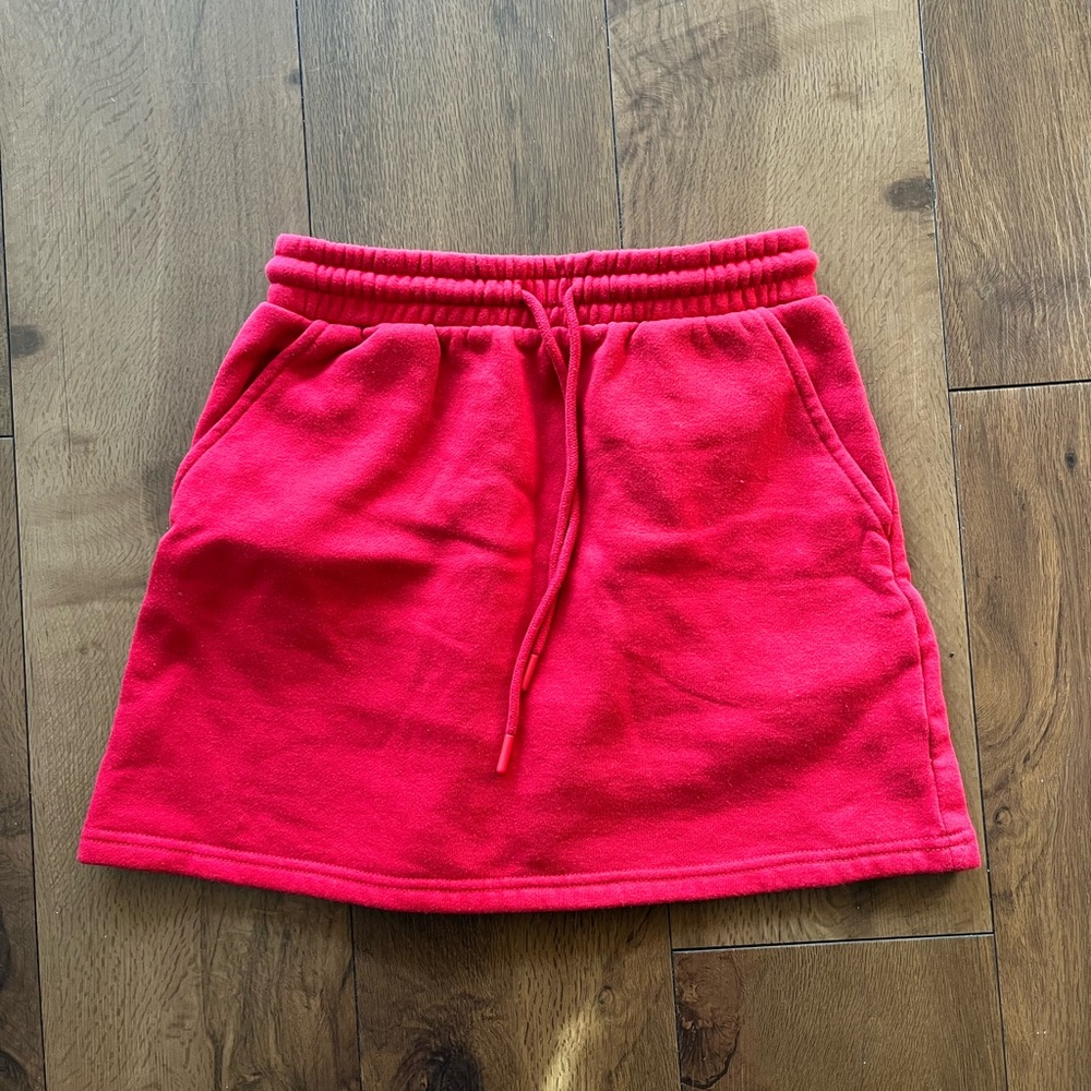 Zara Red Mini Skirt
